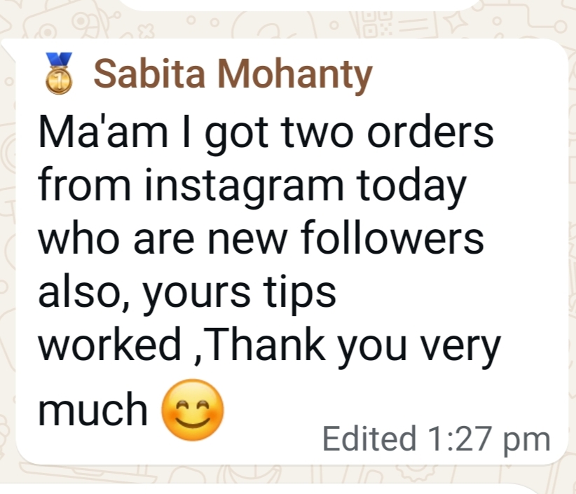 Sabita Mohanty result screenshot